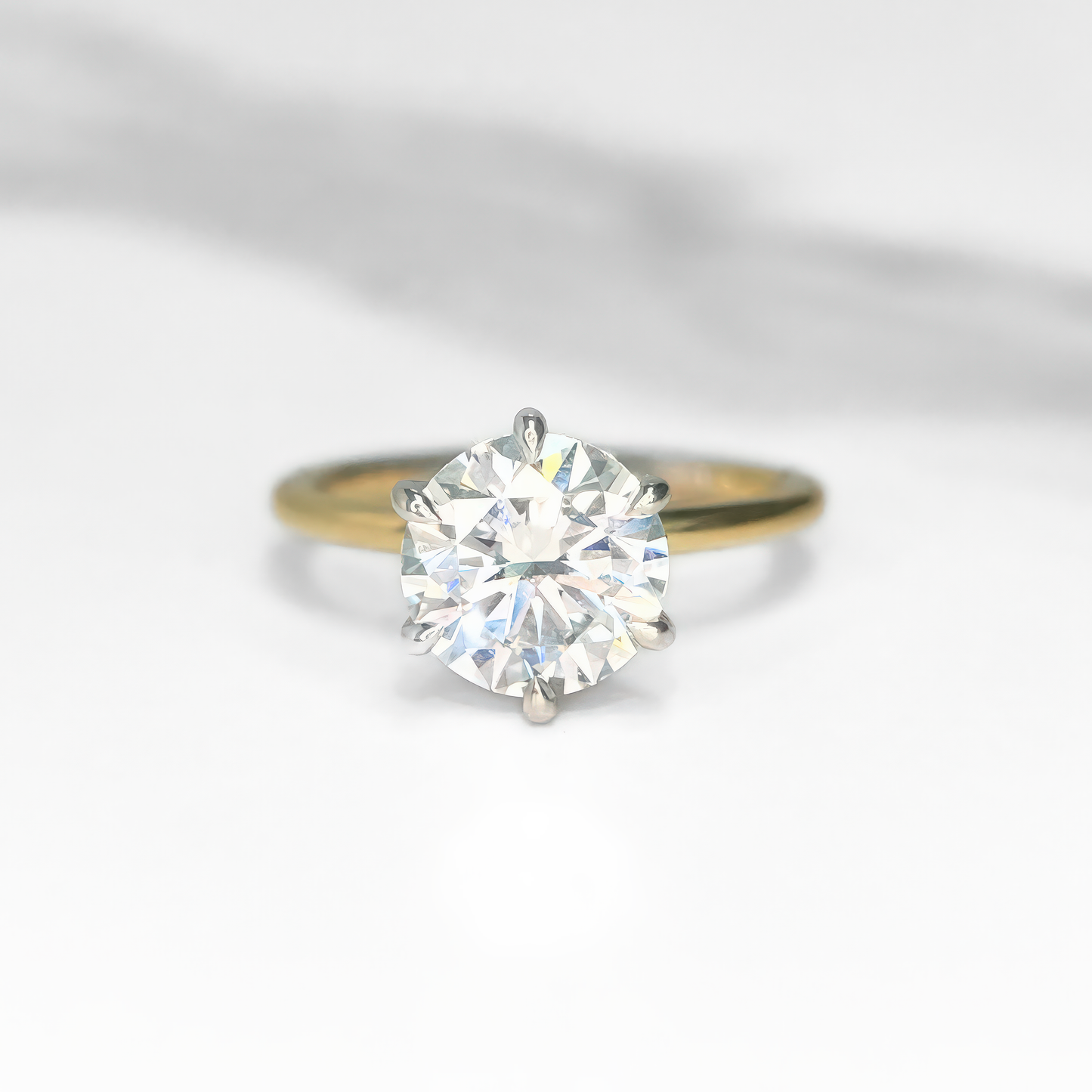 Round Diamond Solitaire Ring